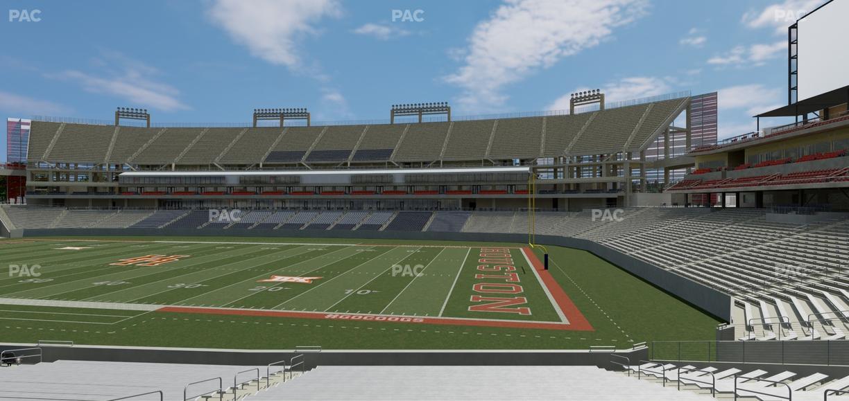 TDECU Stadium - Section 125 Seat View