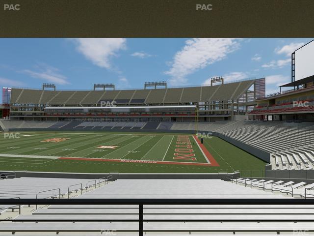 TDECU Stadium - Section 125 Seat View