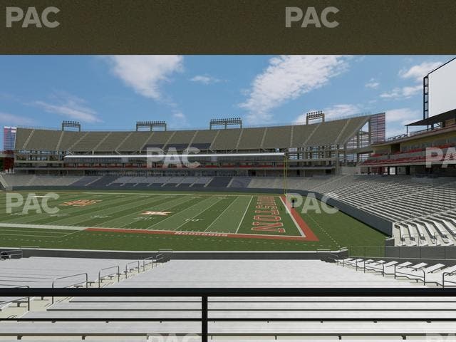 TDECU Stadium - Section 125 Seat View