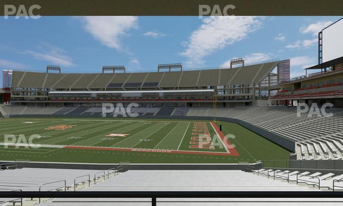 TDECU Stadium - Section 125 Seat View