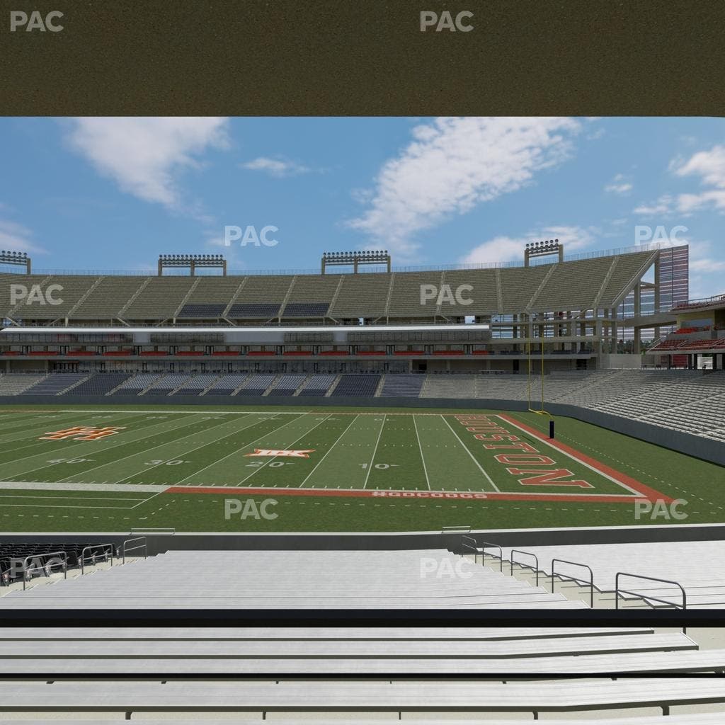 TDECU Stadium - Section 126 Seat View