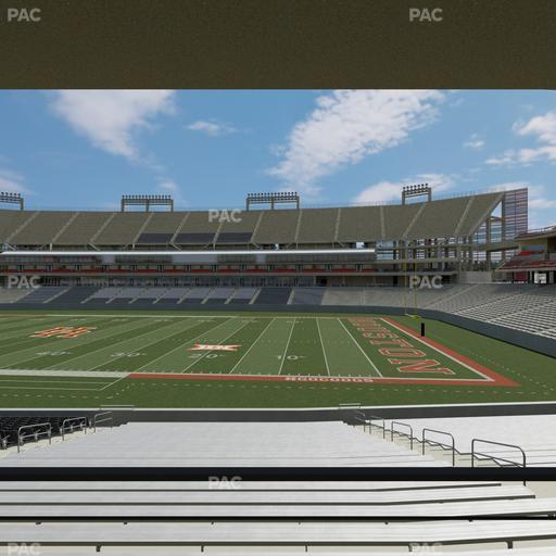TDECU Stadium - Section 126 Seat View