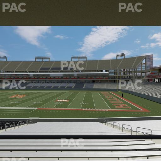 TDECU Stadium - Section 126 Seat View