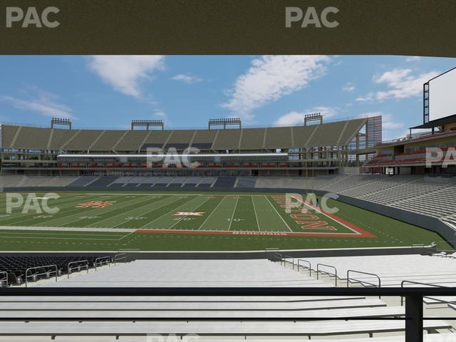 TDECU Stadium - Section 126 Seat View
