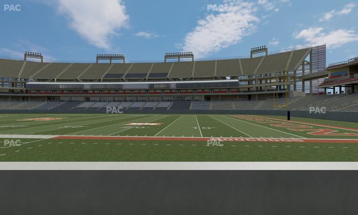 TDECU Stadium - Section 126 Seat View
