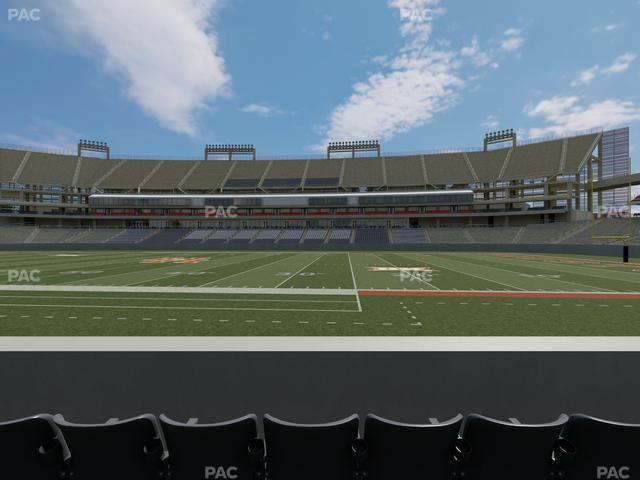 TDECU Stadium - Section 127 Seat View