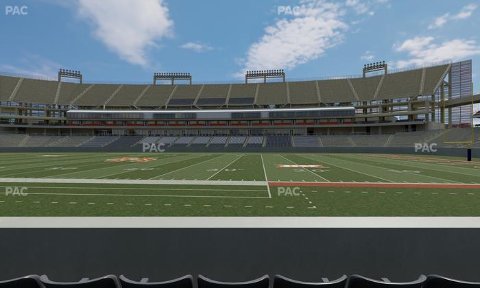 TDECU Stadium - Section 127 Seat View
