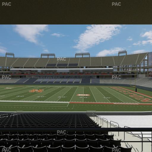 TDECU Stadium - Section 127 Seat View