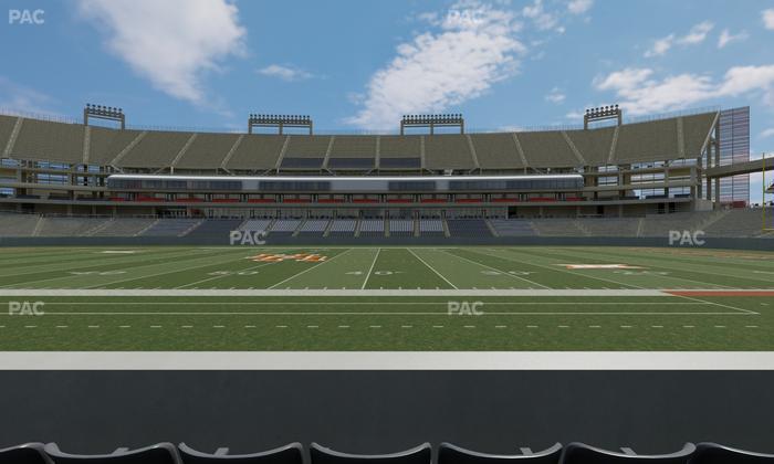 TDECU Stadium - Section 128 Seat View