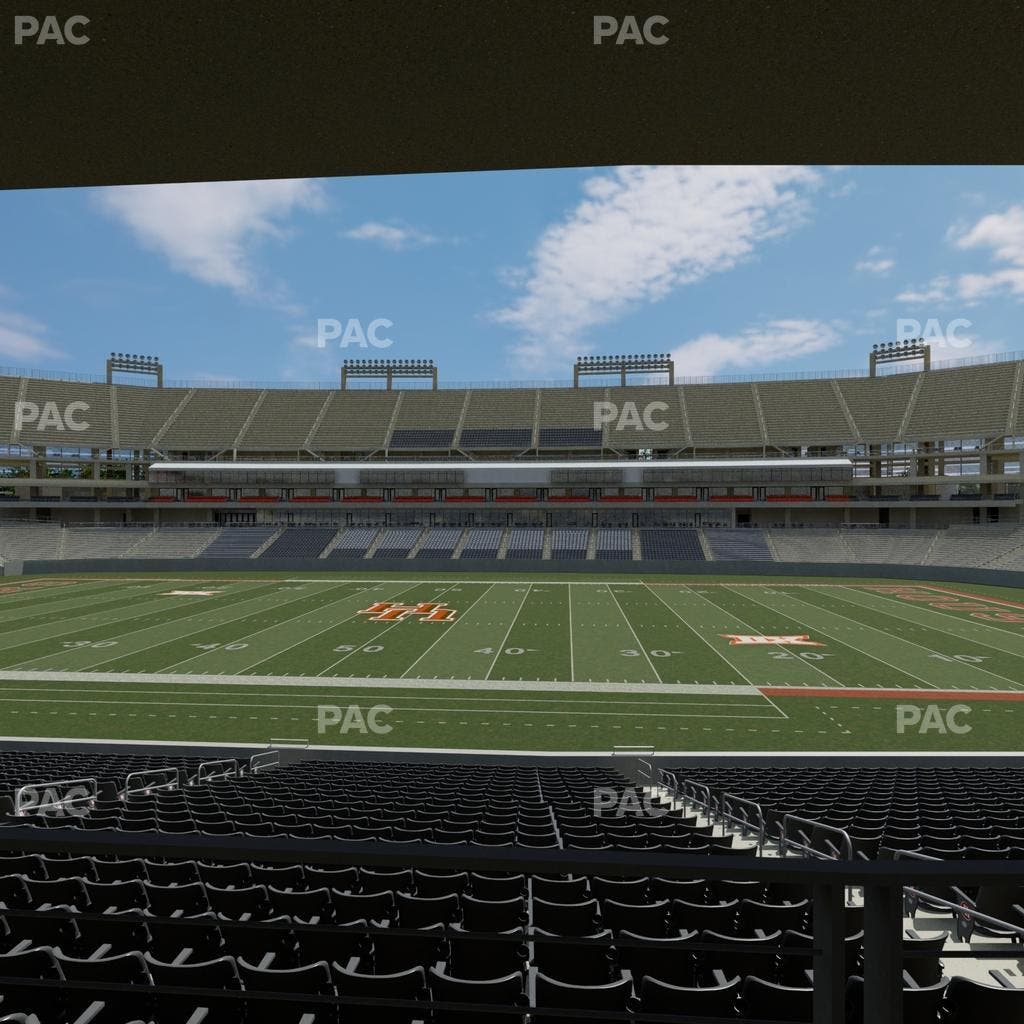 TDECU Stadium - Section 128 Seat View