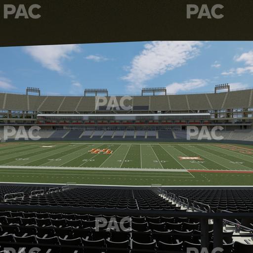 TDECU Stadium - Section 128 Seat View