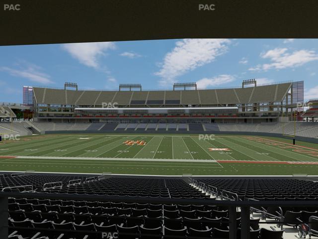 TDECU Stadium - Section 128 Seat View