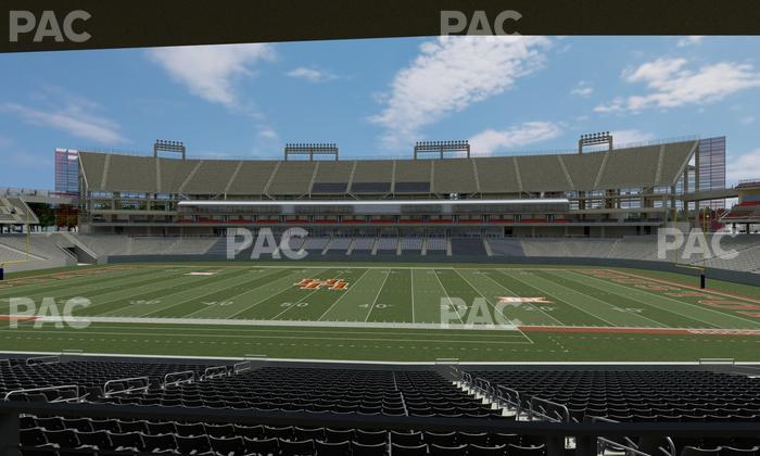 TDECU Stadium - Section 128 Seat View