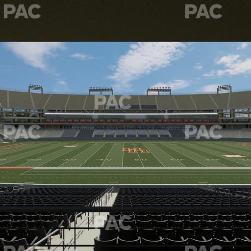 TDECU Stadium - Section 129 Seat View