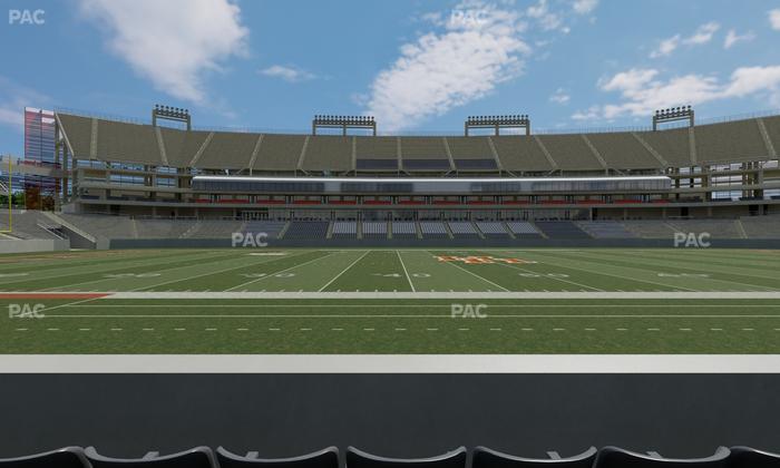 TDECU Stadium - Section 130 Seat View