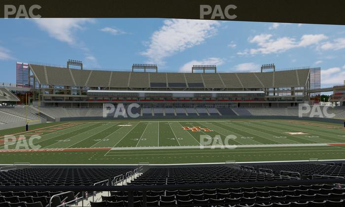 TDECU Stadium - Section 130 Seat View