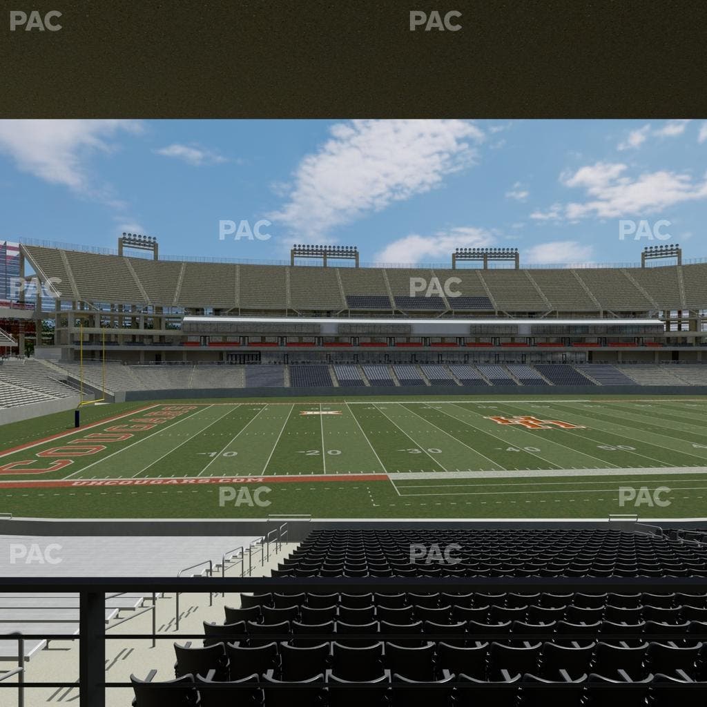 TDECU Stadium - Section 131 Seat View
