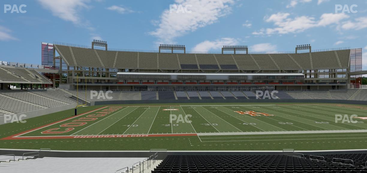 TDECU Stadium - Section 131 Seat View