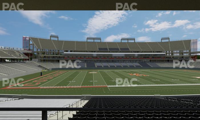 TDECU Stadium - Section 131 Seat View