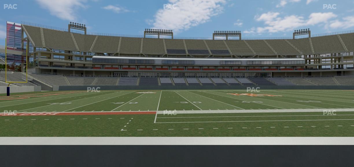 TDECU Stadium - Section 131 Seat View