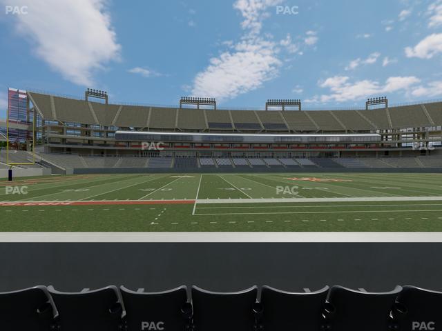 TDECU Stadium - Section 131 Seat View