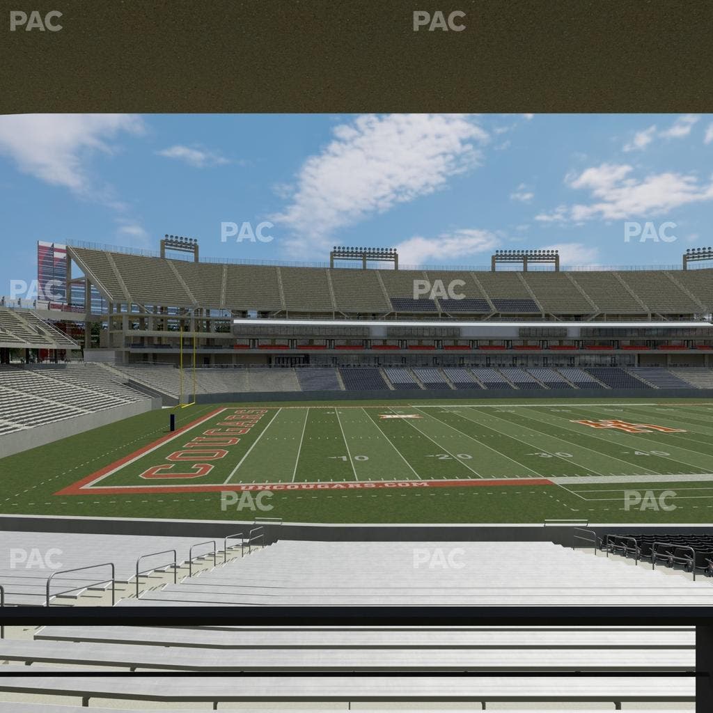 TDECU Stadium - Section 132 Seat View