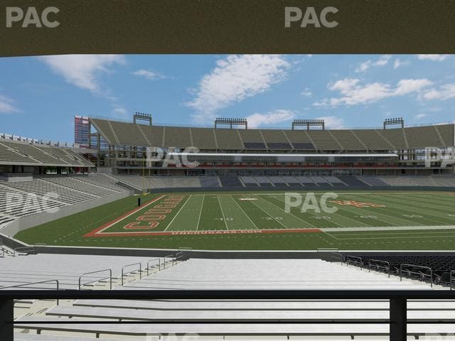TDECU Stadium - Section 132 Seat View