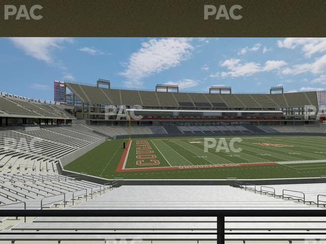 TDECU Stadium - Section 133 Seat View