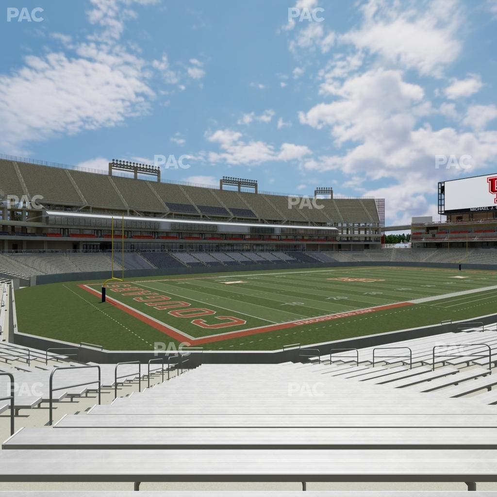 TDECU Stadium - Section 134 Seat View