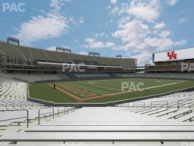TDECU Stadium - Section 134 Seat View
