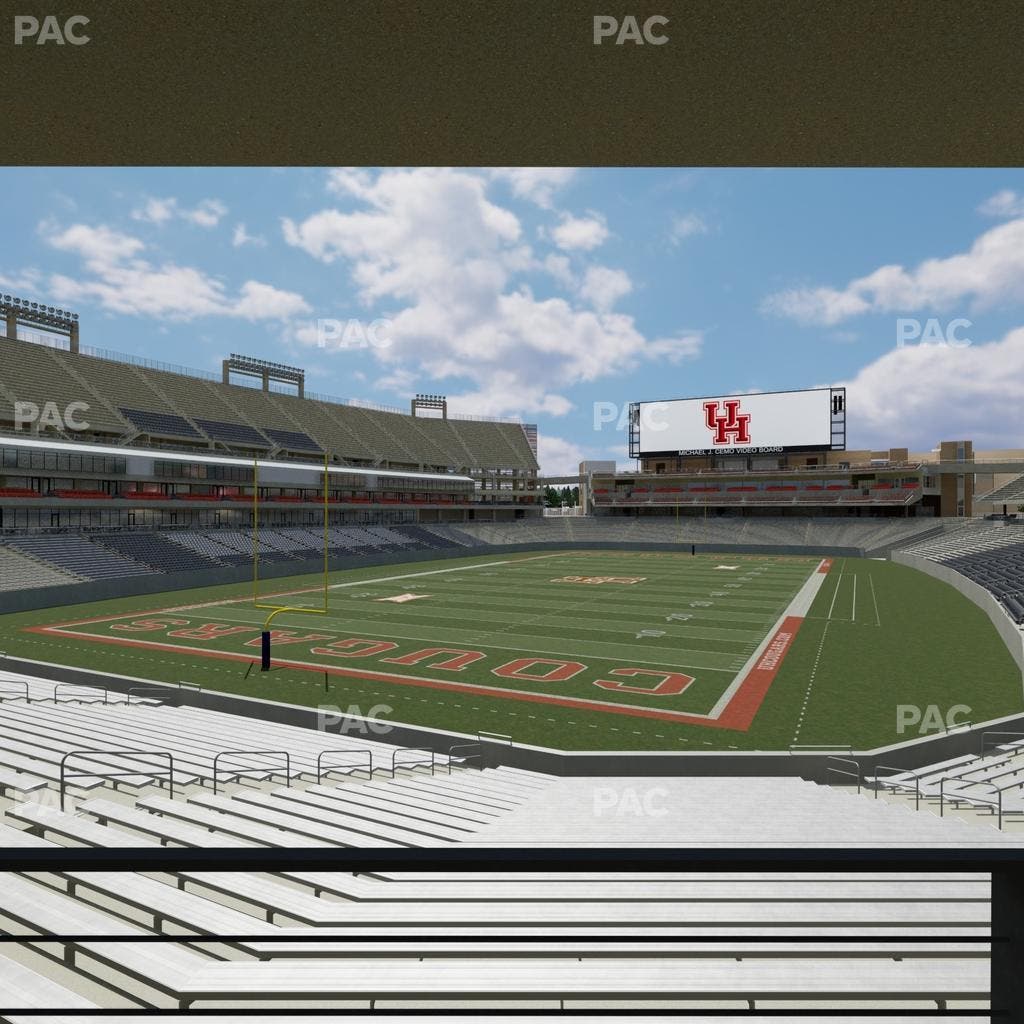 TDECU Stadium - Section 136 Seat View