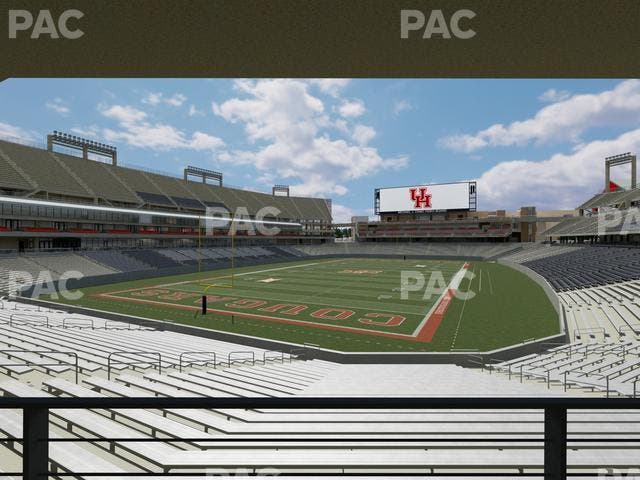 TDECU Stadium - Section 136 Seat View