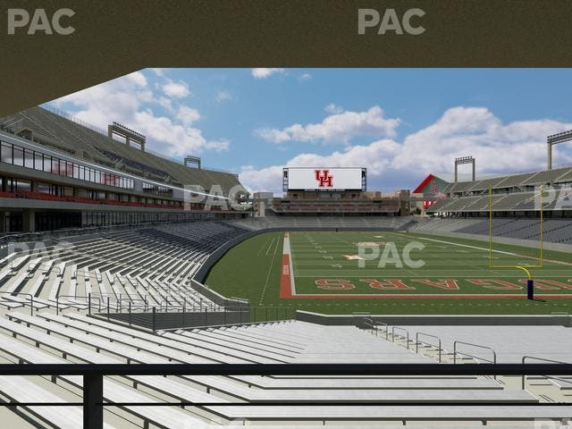 TDECU Stadium - Section 140 Seat View