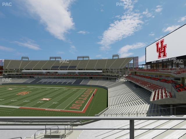 TDECU Stadium - Section 224 Seat View