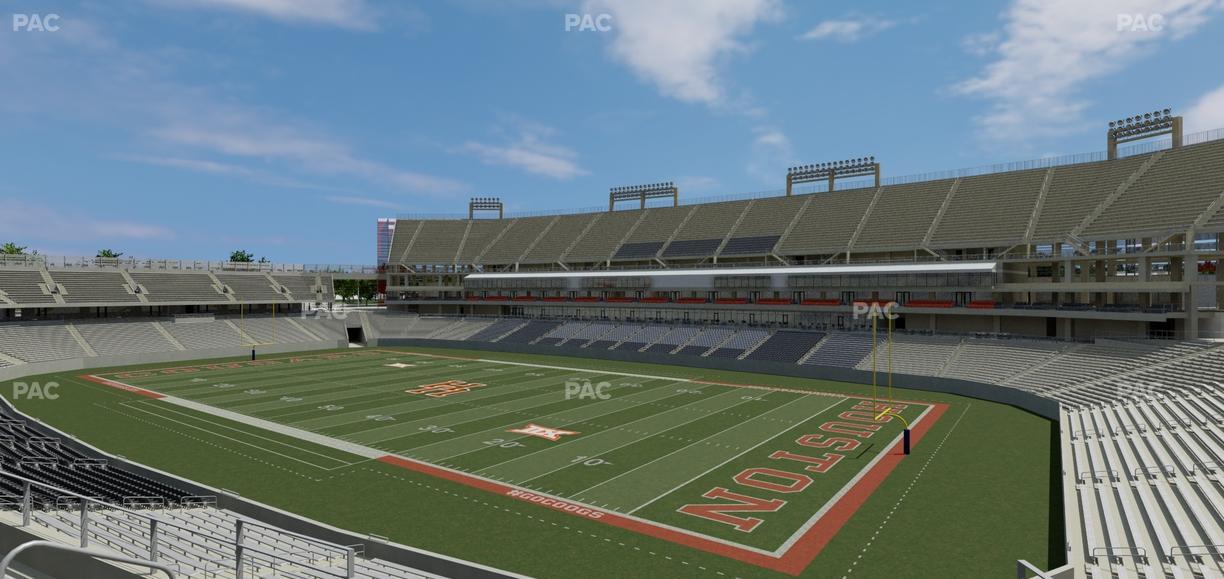 TDECU Stadium - Section 224 Seat View