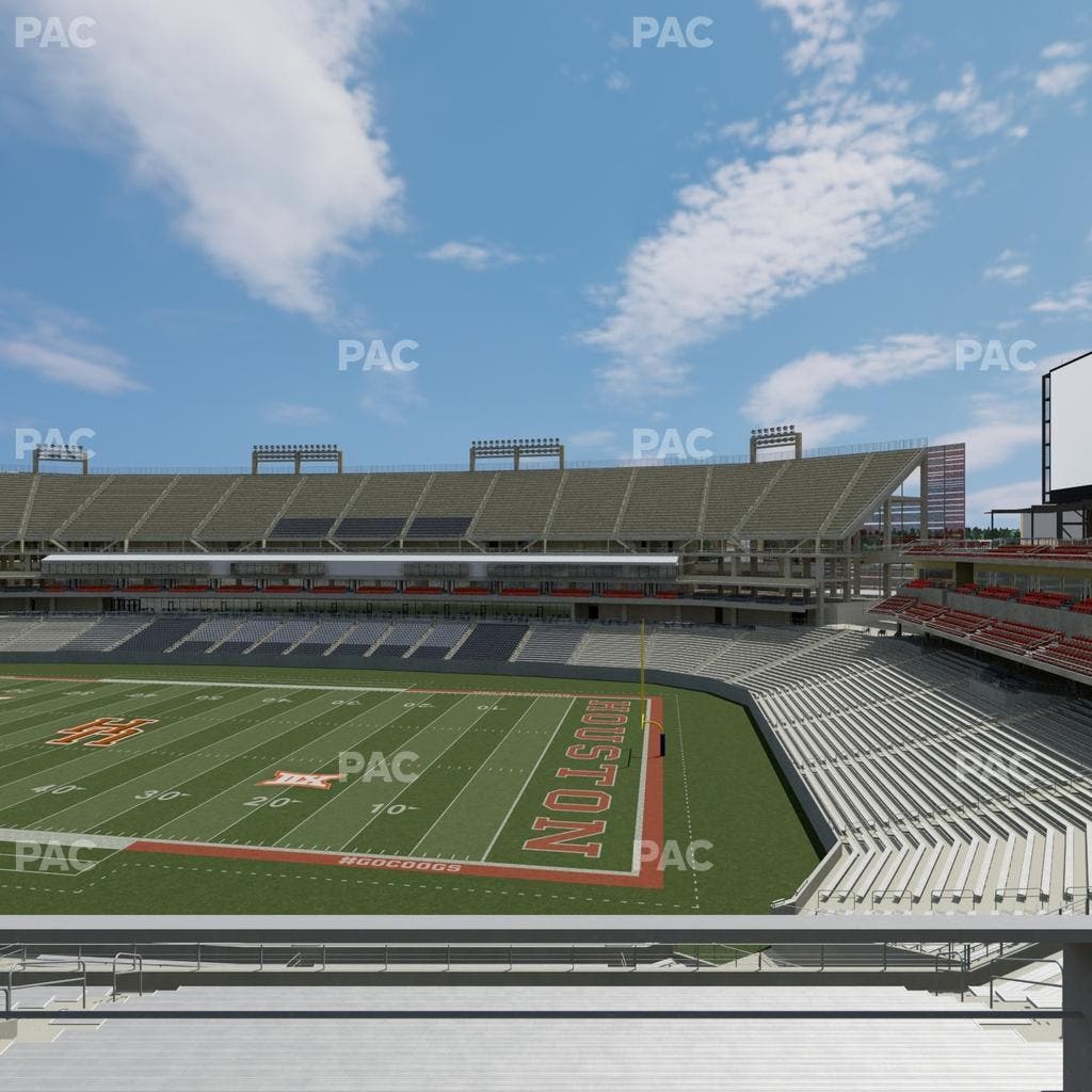 TDECU Stadium - Section 225 Seat View