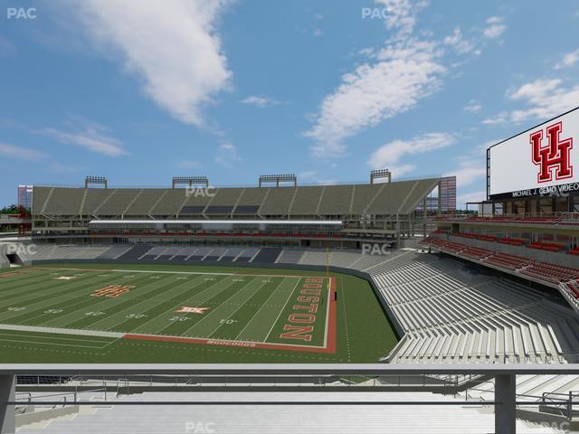 TDECU Stadium - Section 225 Seat View