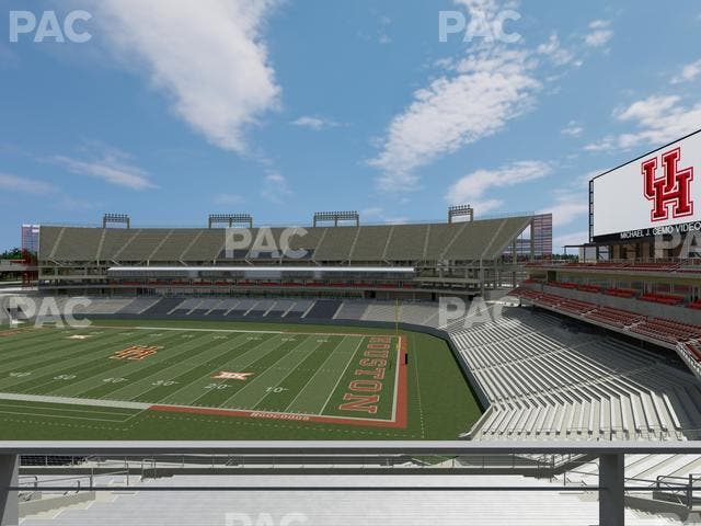 TDECU Stadium - Section 225 Seat View