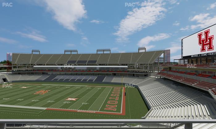 TDECU Stadium - Section 225 Seat View