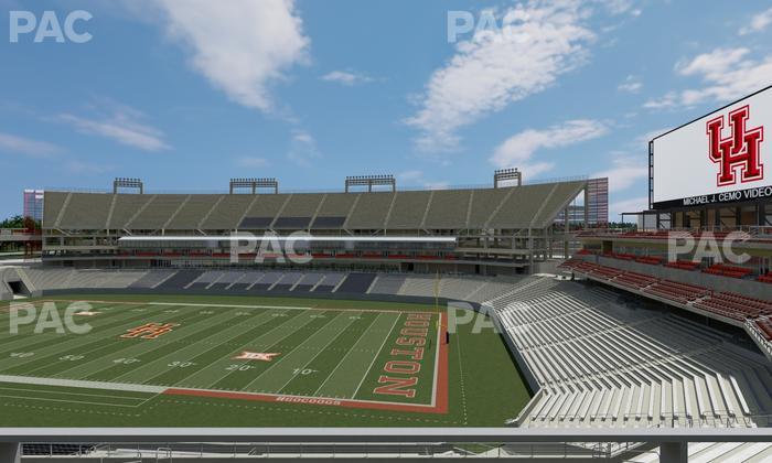 TDECU Stadium - Section 225 Seat View
