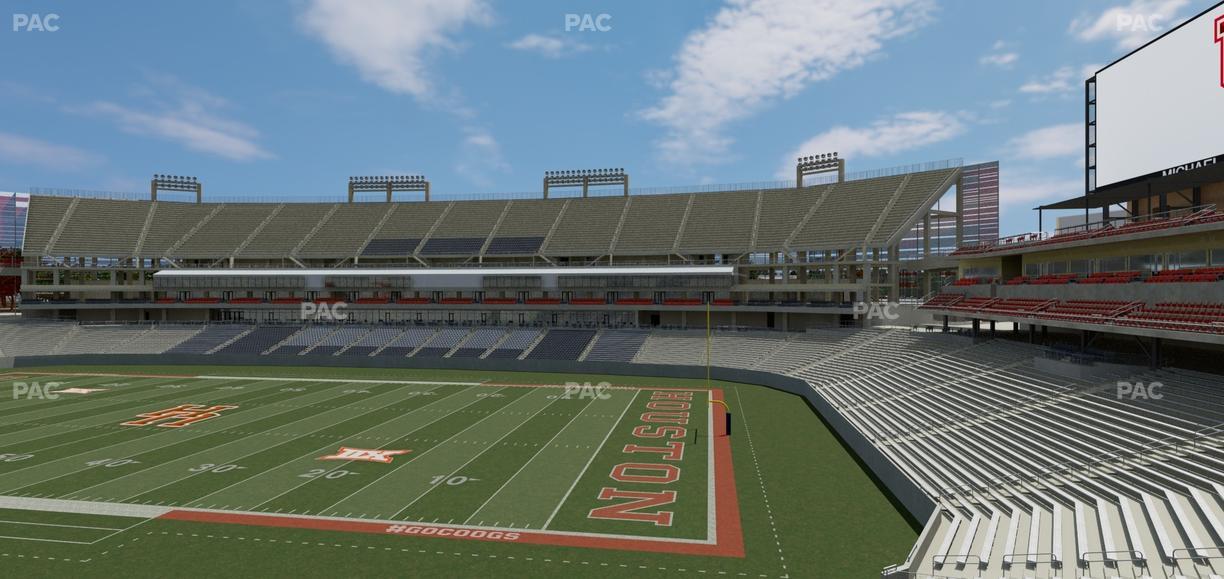 TDECU Stadium - Section 225 Seat View