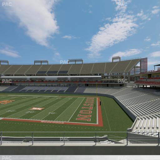 TDECU Stadium - Section 225 Seat View
