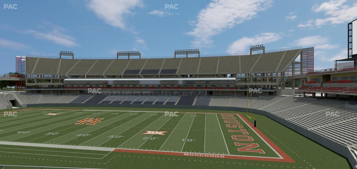 TDECU Stadium - Section 226 Seat View