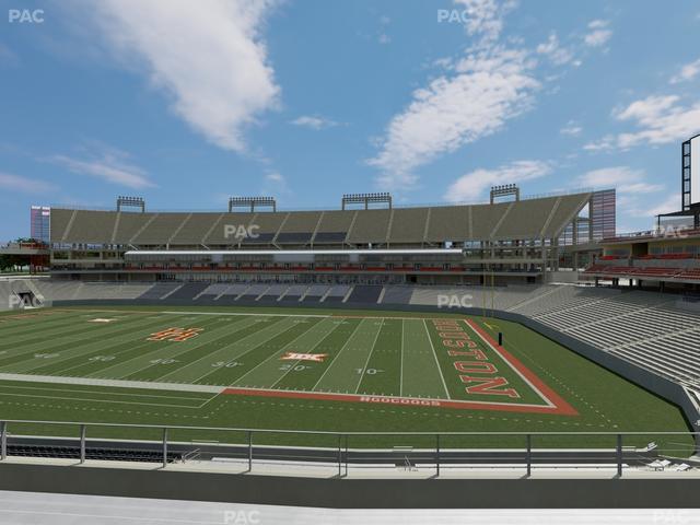 TDECU Stadium - Section 226 Seat View