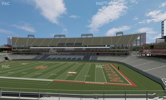 TDECU Stadium - Section 226 Seat View