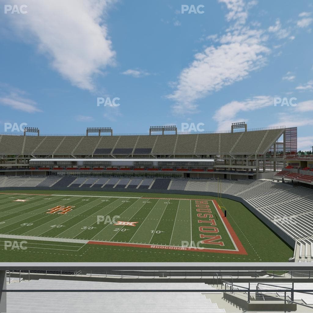 TDECU Stadium - Section 226 Seat View