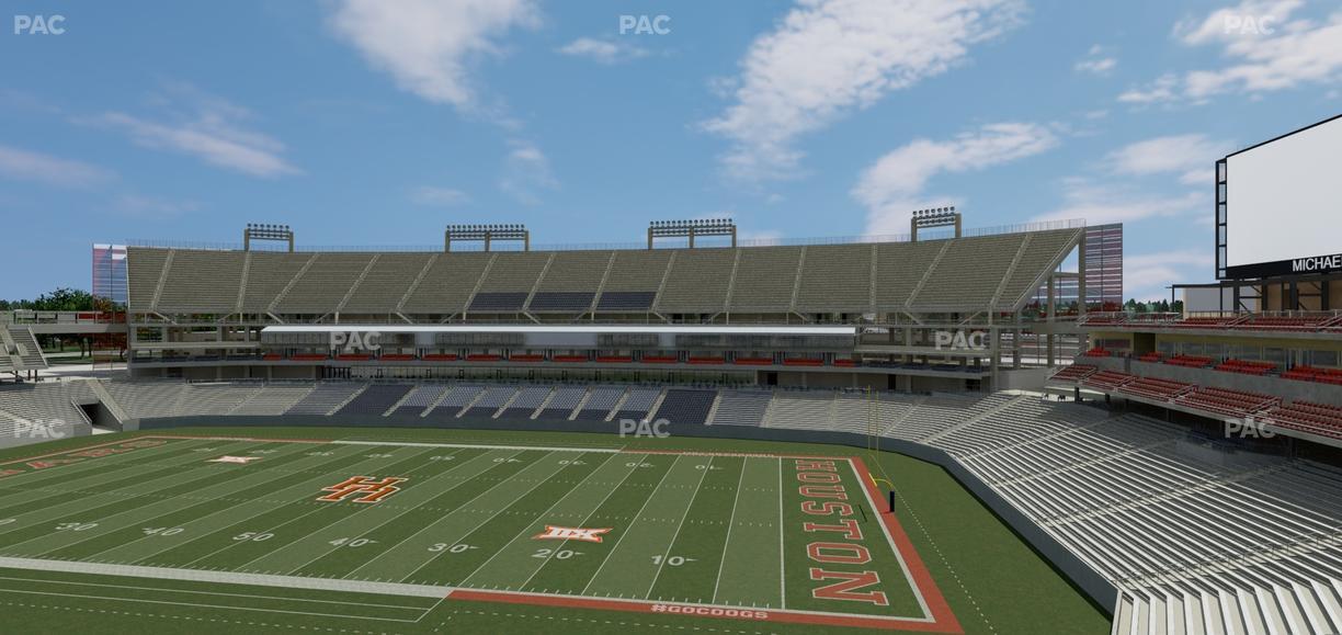 TDECU Stadium - Section 226 Seat View