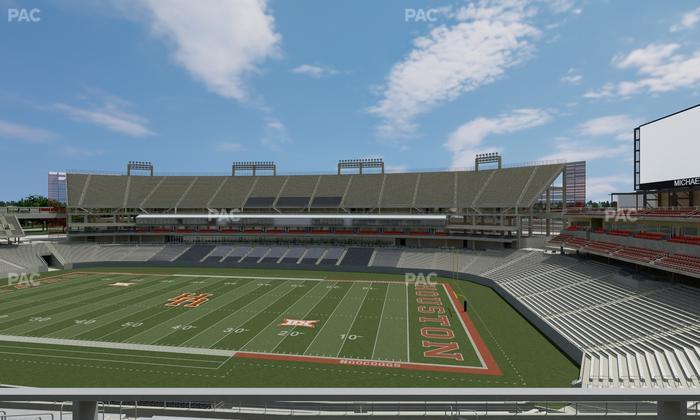 TDECU Stadium - Section 226 Seat View