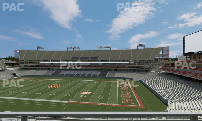 TDECU Stadium - Section 226 Seat View