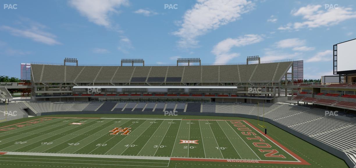 TDECU Stadium - Section 227 Seat View